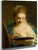 Young Woman Painting By Johann Heinrich Tischbein The Elder Aka The Kasseler Tischbein German 1722 1789