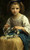 Child Braiding A Crown By William Bouguereau By William Bouguereau