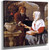 A Woman Receiving A Letter From A Messenger By Gabriel Metsu Art Reproduction