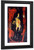 Fowl Hanging Against Red Bricks By Chaim Soutine