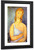 Girl In A White Chemise By Amedeo Modigliani By Amedeo Modigliani