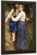 In The Woods By William Bouguereau By William Bouguereau