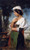 Italian Girl At A Fountain By Jacob Henricus Maris