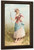 Lady Dressed As A Shepherdess By Emile Eisman Semenowsky
