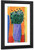 Large Still Life Flowers In A Violet Vase By Alexei Jawlensky By Alexei Jawlensky