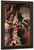 Madonna Enthroned With Saint Matthew By Annibale Carracci By Annibale Carracci