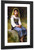 Meditation By William Bouguereau By William Bouguereau