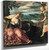 Annunciation To Manoah´S Wife By Jacopo Tintoretto(Italian 1518 1594) Art Reproduction