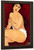 Nu Assis Sur Un Divan By Amedeo Modigliani By Amedeo Modigliani