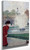 Parisienne Au Rond Point Des Champs ­ Elysees By Jean Georges Beraud(French, 1849 1936) By Jean Georges Beraud(French, 1849 1936) Art Reproduction