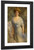 Portrait Of A Young Woman By Frank W. Benson By Frank W. Benson