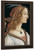 Portrait Of A Young Woman By Sandro Botticelli
