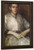 Portrait Of Ellen Sturgis Hooper By James Abbott Mcneill Whistler American 1834 1903