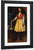 Portrait Of Erla Howell By William Merritt Chase By William Merritt Chase