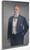 Portrait Of Jonn O. Nilson By Johan Krouthen By Johan Krouthen