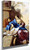 Rest Of The Holy Family By Laurent De La Hyre