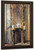 Rococo Fireplace By Adolph Von Menzel By Adolph Von Menzel