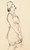 Standing Girl By Egon Schiele By Egon Schiele