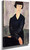 The Black Dress By Amedeo Modigliani By Amedeo Modigliani