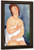 The Dairymaid By Amedeo Modigliani By Amedeo Modigliani
