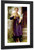 The Spinner By William Bouguereau By William Bouguereau