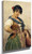 Venetian Girl By Eugene De Blaas By Eugene De Blaas