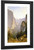 Yosemite Waterfall By Thomas Hill By Thomas Hill