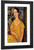 Young Woman In A Yellow Dress By Amedeo Modigliani By Amedeo Modigliani