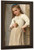 Yvonne Sur Le Pas De La Porte1 By William Bouguereau By William Bouguereau