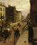 A Street Scene In London By Jacques Emile Blanche By Jacques Emile Blanche