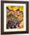 Alpine Life, Triptych By Ernst Ludwig Kirchner By Ernst Ludwig Kirchner