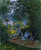 At The Parc Monceau By Claude Oscar Monet