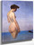 Bather With Dog By Felix Vallotton