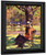 Bay Jellett Sitting In The Gardens In Fitzwilliam Square By Mainie Jellett