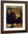 Black Profile By Odilon Redon By Odilon Redon