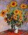 Bouquet Of Sunflowers By Claude Oscar Monet Bouquet Of Sunflowers By Claude Oscar Monet