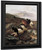 Catching Wild Goats On Moel Siabod By Thomas Sidney Cooper By Thomas Sidney Cooper