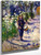Child With Drum By Camille Pissarro By Camille Pissarro