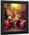 Christ Served By The Angels By Antoine Coypel Ii By Antoine Coypel Ii