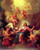 Christ Served By The Angels By Antoine Coypel Ii By Antoine Coypel Ii