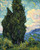 Cypresses1 By Vincent Van Gogh