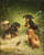 Dachshund Puppies At Play By Carl Reichert