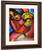 Dance With Yellow Fan By Alexei Jawlensky By Alexei Jawlensky