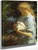 Eleanor Holding A Shell, North Haven, Maine By Frank W. Benson By Frank W. Benson