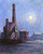 Factory By Moonlight By Maximilien Luce By Maximilien Luce