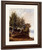 Figures In A Landscape By Alfred Thompson Bricher By Alfred Thompson Bricher