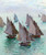 Fishing Boats, Calm Weather By Claude Oscar Monet