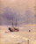 Frozen Bosphorus Under Snow By Ivan Constantinovich Aivazovsky By Ivan Constantinovich Aivazovsky