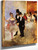 Gentlemen Of The Opera By Jean Louis Forain By Jean Louis Forain