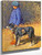 Girl And Dog By Henri Martin By Henri Martin Girl And Dog By Henri Martin By Henri Martin